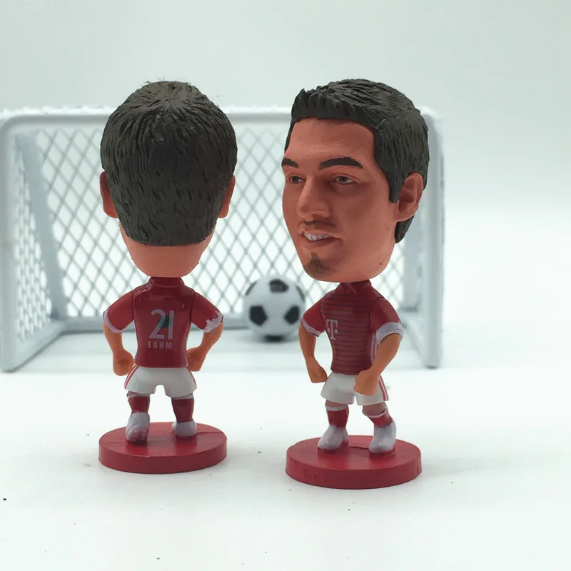 Soccerwe Футбол Звезда мультфильм кукла #21 # Lahm мини-фигурка красный комплект |