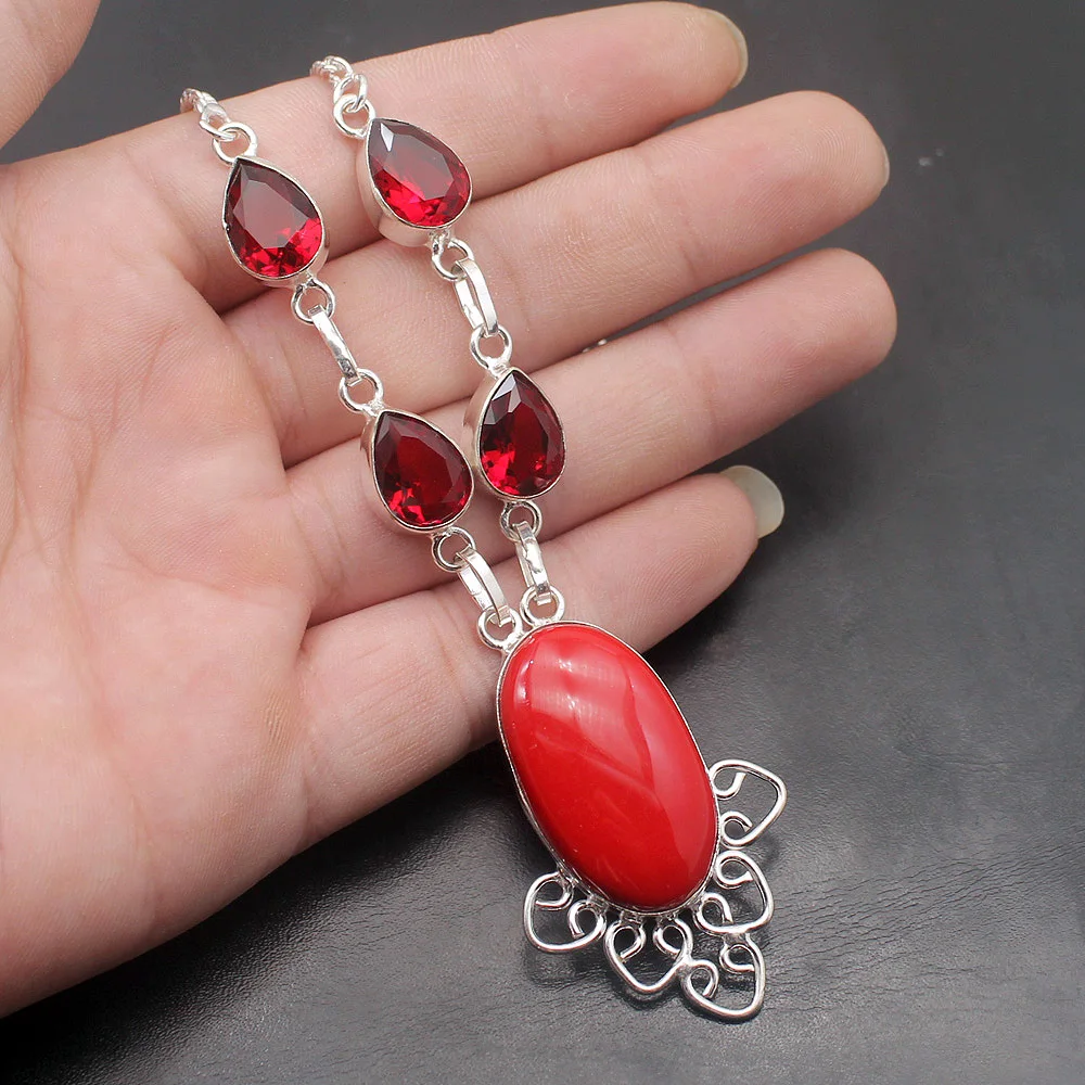 Женское ожерелье с подвеской-цепочкой 18 5 дюйма