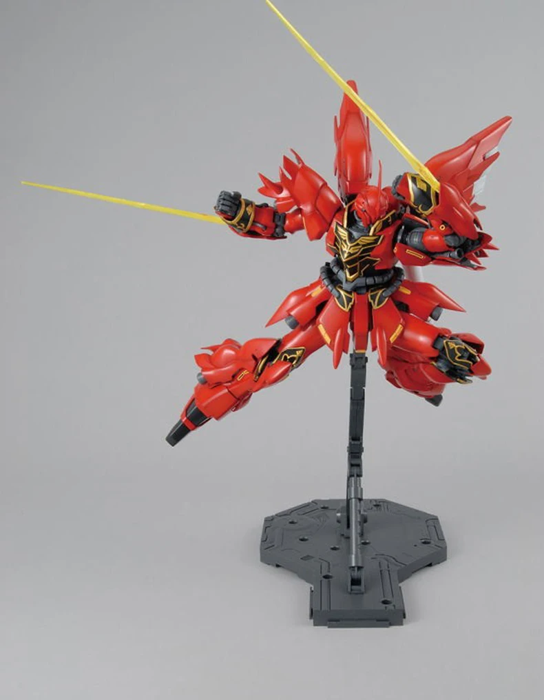 GaoGao аниме мобильный костюм Sinanju Gundam MSN-06S MG 1/100 Модель робот головоломка Собранный DIY Фигурки Коллекция игрушек подарок