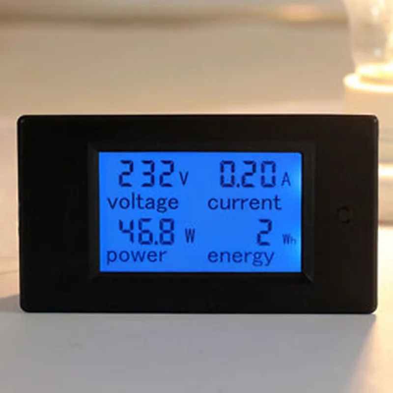 AC 80 260V ЖК дисплей цифровой 100A вольт ватт Мощность Амперметр Вольтметр 110V 220V|voltmeter