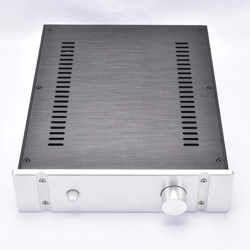

KYYSLB 260*70*311MM DIY Box 2607B All Aluminum Amplifier Chassis Case Preamplifier Chassis Amp Enclosure Housing with Louvers