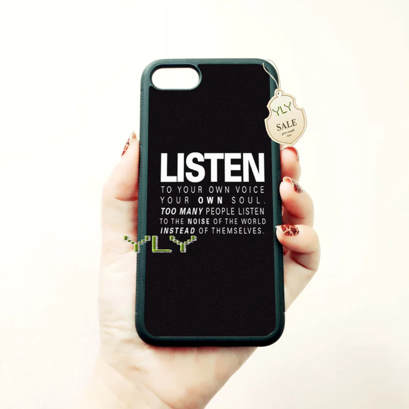 Слушать мягкий край сотовый телефон случаях для iPhone 7 дело чехол |