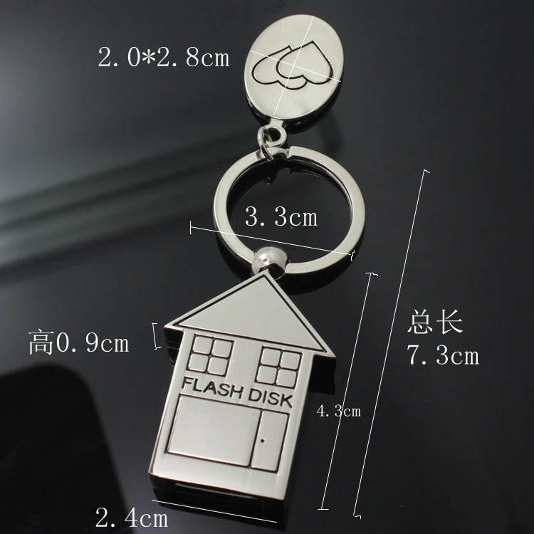 Автомобильный ключ из нержавеющей стали домашний подарок USB флеш диск флешка 8 ГБ