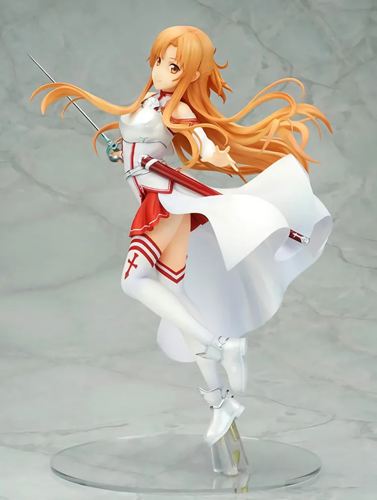 Аниме Sword Art Online САО Юки Асуна ПВХ фигурка Коллекция Модель игрушки куклы Brinquedos 23 см