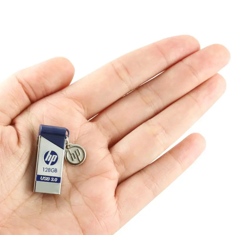 hp USB флеш-накопитель 16 ГБ 32 ГБ 64 Гб металл x715w USB3.0 Флешка карта памяти плюс OTG DJ Флешка usb 64 ГБ
