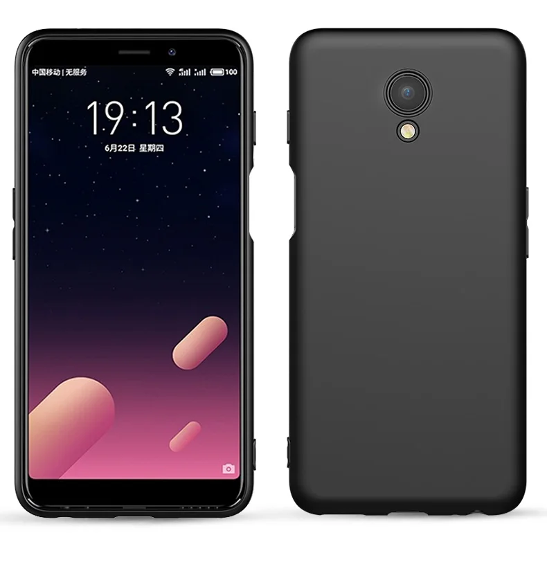 Матовый чехол для meizu m 6s, чехол M 6s, силиконовый чехол, черный,, мягкий, ультратонкий, защитный чехол, 5,7 дюймов, meizu m 6s, чехол