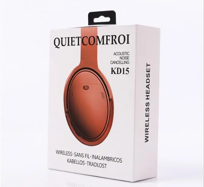 KD15 Bluetooth беспроводные наушники TF карта радио Поддержка удобные игровые стерео HIFI