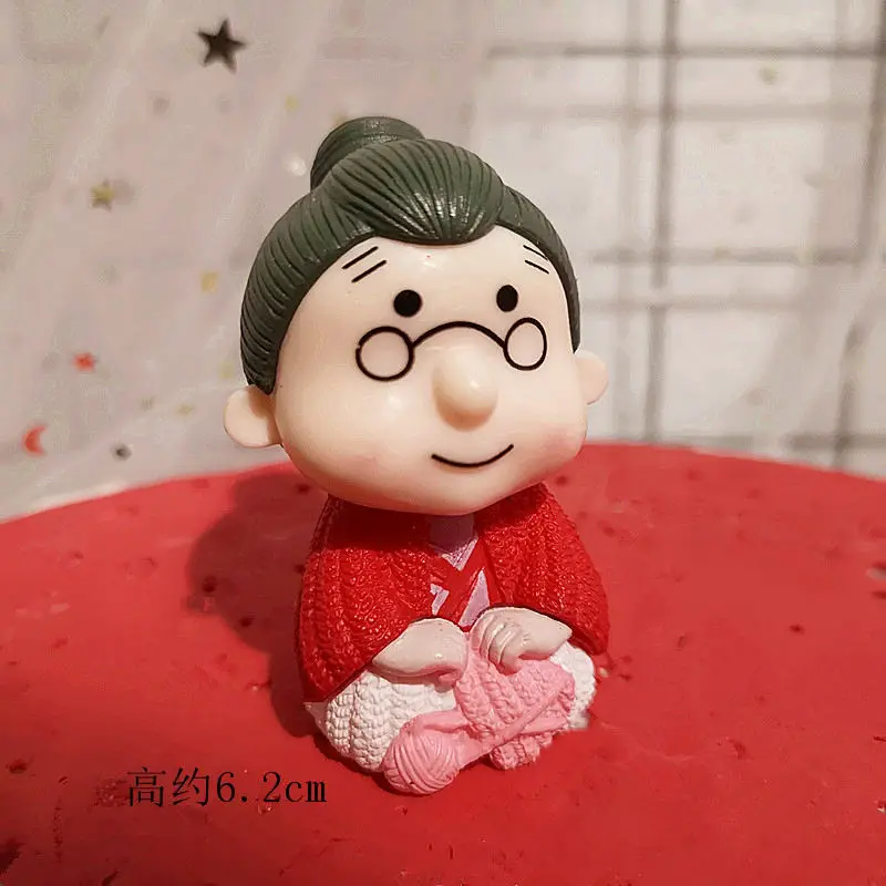 Sweater grandmother Ins Бог долголетия украшения китайское благословение слово с днем рождения дедушка бабушка принадлежности для юбилейной вечеринки сладкие подарки - Цвет: Sweater grandmother