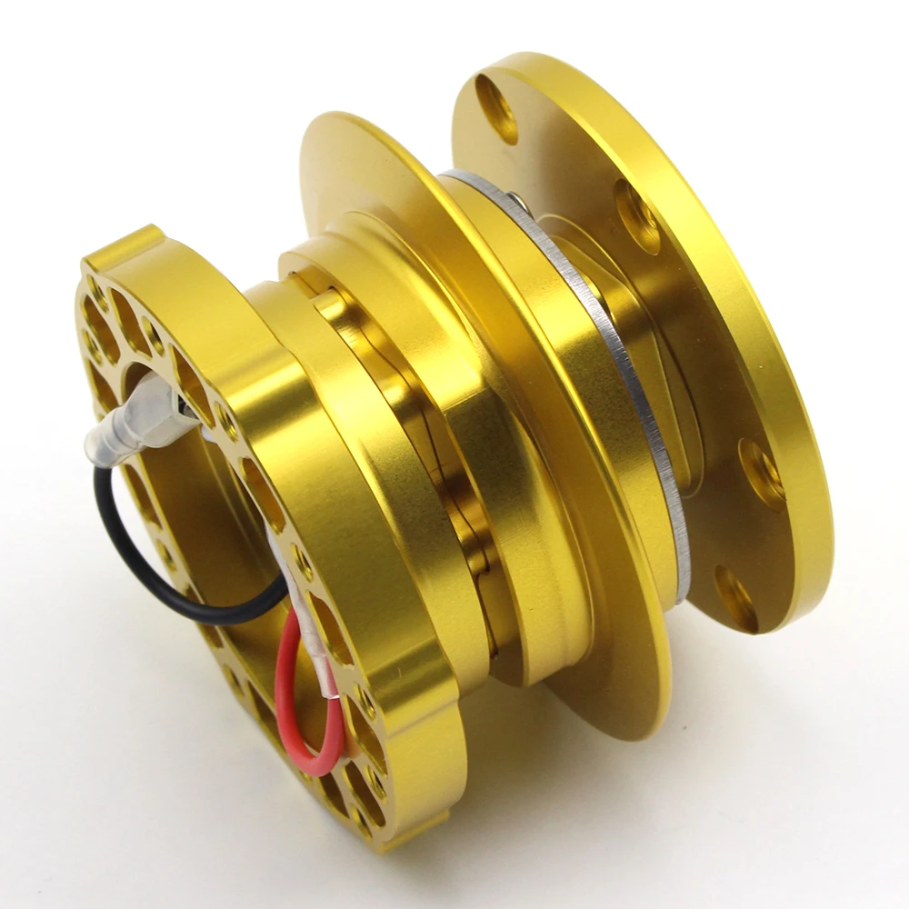 Универсальный Алюминий гоночный руль Quick Release Адаптер Hub оснастки