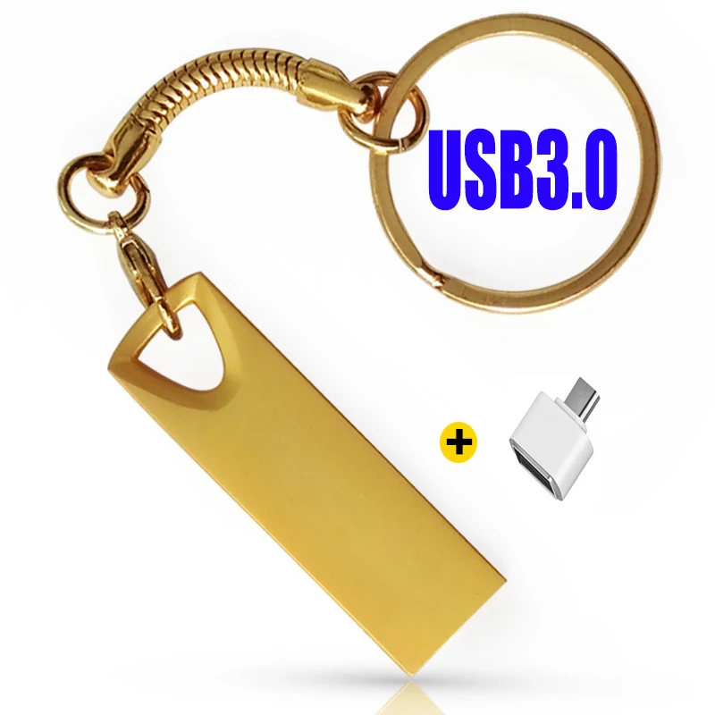 Металлический портативный флэш-накопитель 128 ГБ USB флэш-накопитель 128 Гб 64 ГБ 32 ГБ 16 ГБ 8 ГБ флеш-накопитель 256 ГБ usb-ключ USB 3,0 флэш-диск