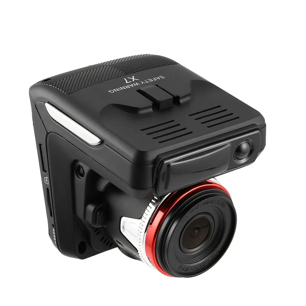 360 градусов 2,4 дюймов экран HD 1080P Радар-детекторы видео регистратор записывающая машина камера видеорегистратор радар-детектор скорости DVR