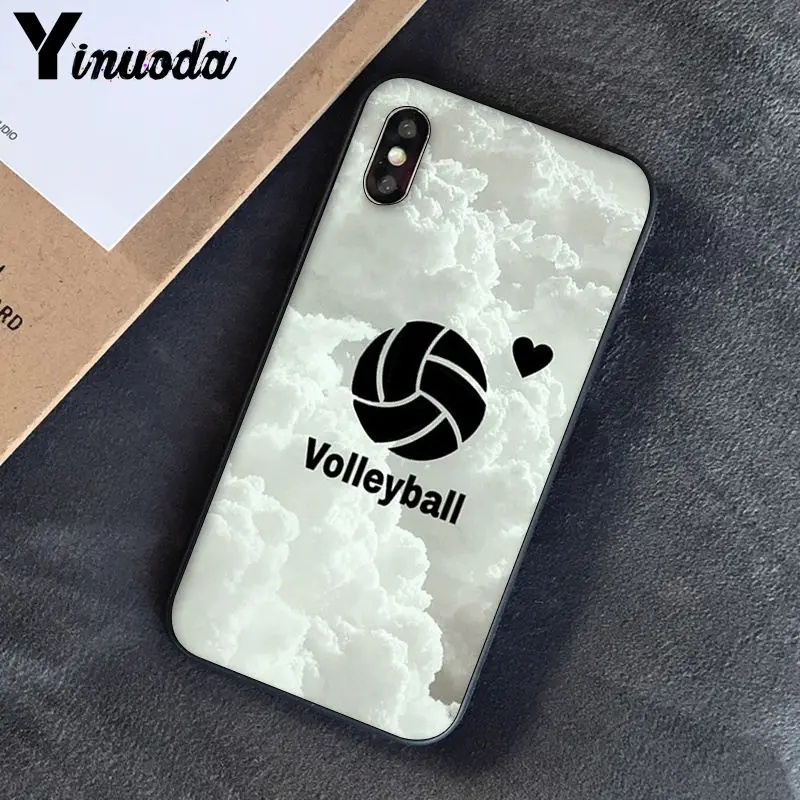 A8 Yinuoda волейбольная роспись роскошный уникальный дизайн PhoneCase для iPhone 8 7 6 6S 6Plus X XS MAX 5 5S SE XR Fundas Capa - Цвет: A8