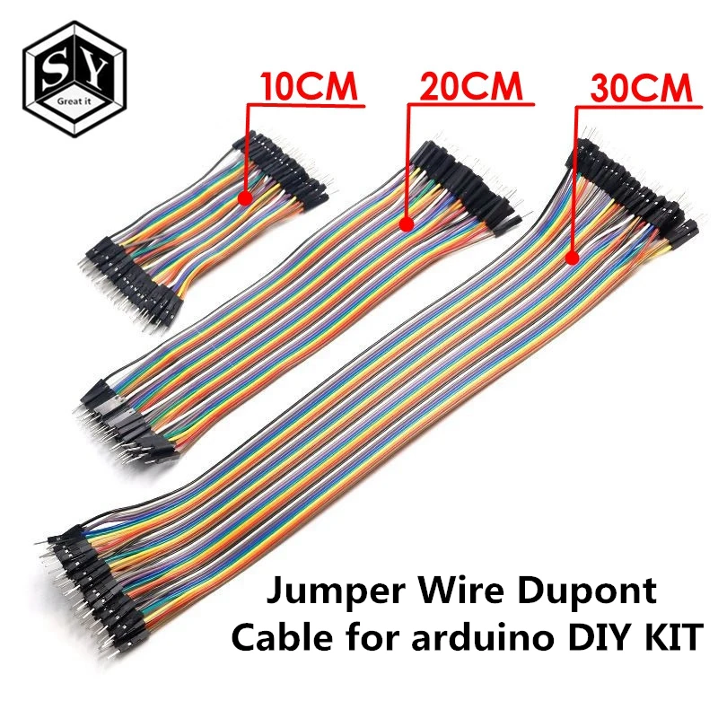 Dupont Line 10 см 20 30 от мужчины к мужчине женщины женщине соединительный провод кабель