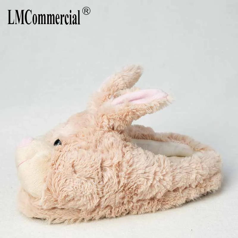 Тапочки домашние женские плюшевые с рисунком медведя |