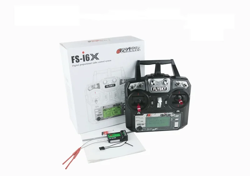 Оригинальный Flysky FS i6X 10CH 2 4 GHz AFHDS 2A RC передатчик с iA6B iA10B X6B приемник для Rc самолета