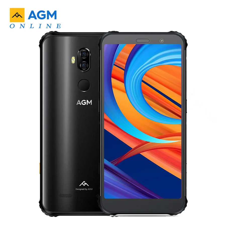 AGM X3 смартфон с 5 99 дюймовым дисплеем процессором Snapdragon 845 ОЗУ 8 ГБ ПЗУ 256 4100 мАч 12 Мп