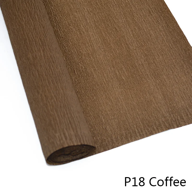 50*250 см/рулон креповой бумаги DIY цветок делая обертывающий цветок упаковочный материал бумага ремесло Свадебная вечеринка Подарочная Обертка Бумага - Цвет: P18