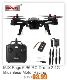 MJX B3 Bugs 3 мини Радиоуправляемый Дрон Квадрокоптер бесщеточный с 1306 2750KV мотор 7,4 V 850mAh 45C батарея VS Bugs 3 Дрон Вертолет игрушка