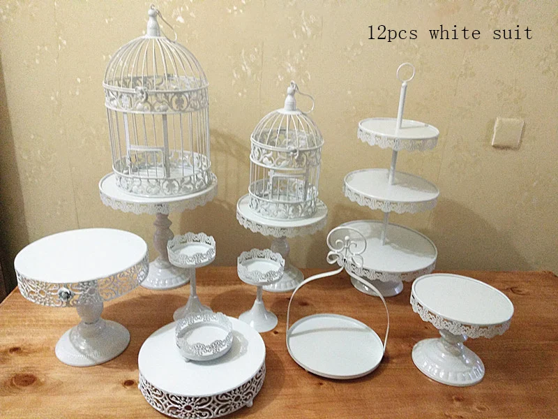 Подставка для торта на свадьбу 12 шт./набор|cake stand|cupcake pancake stand tray |
