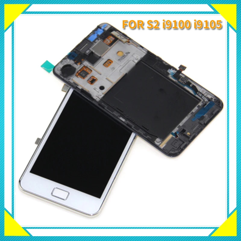 Для Samsung Galaxy SII S2 i9100 полный сенсорный экран дигитайзер сенсорная стеклянная