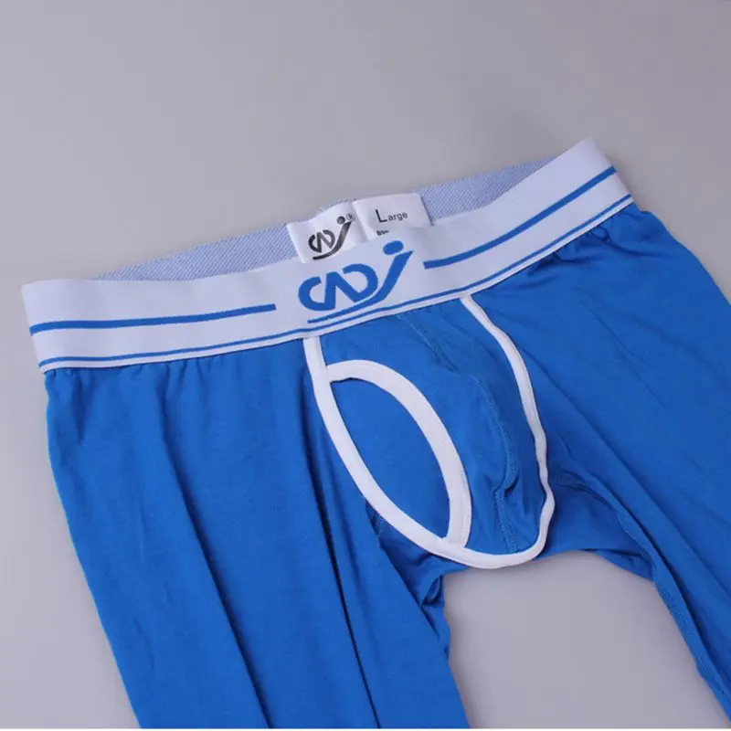 Зимние мужские длинные Штаны Термальность Нижнее Бельё для девочек пижамы