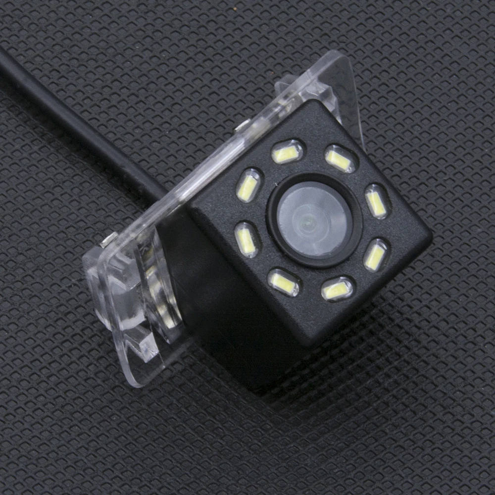 8LED Автомобильная камера заднего вида CCD парковочное Зеркало ЖК-монитор