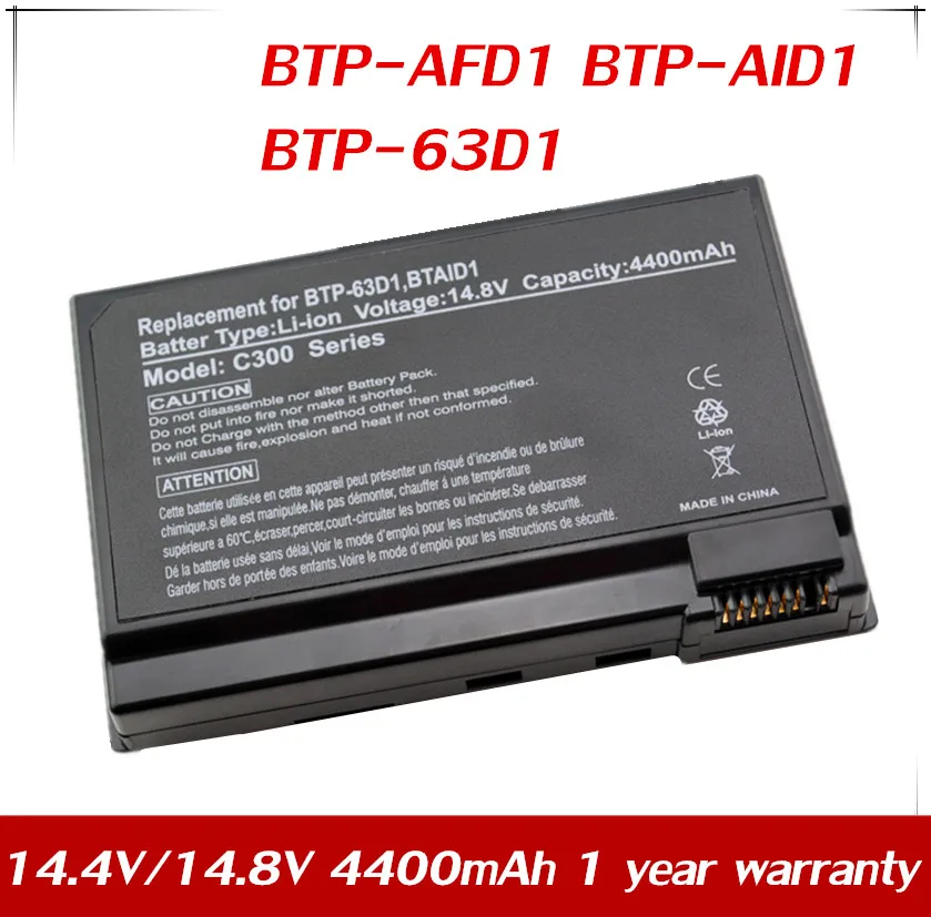 7XINbox 14 8 V 4400mAh аккумулятор для ноутбука Acer Extensa 2600 EX2600 серии BTP AID1 AHD1 AGD1 AFD1 98H1|battery for