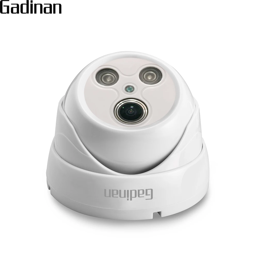 Gadinan H.265/H.264 2.0mp 1080 P 1.7 мм объектив Широкий формат Fisheye панорамный Купол Крытый IP