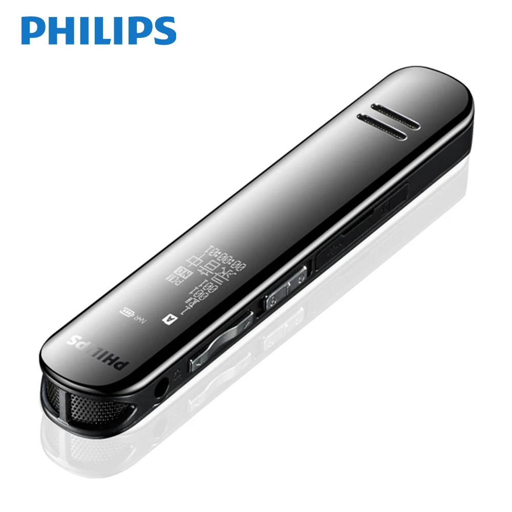 Philips оригинальный Встроенный 16 Гб Цифровой диктофон Ditacphone HD голосовое снижение