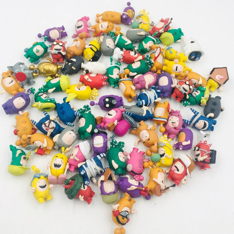 Новое поступление мультяшная дизайнерская кукла Oddbods игрушка от 2 см до 4