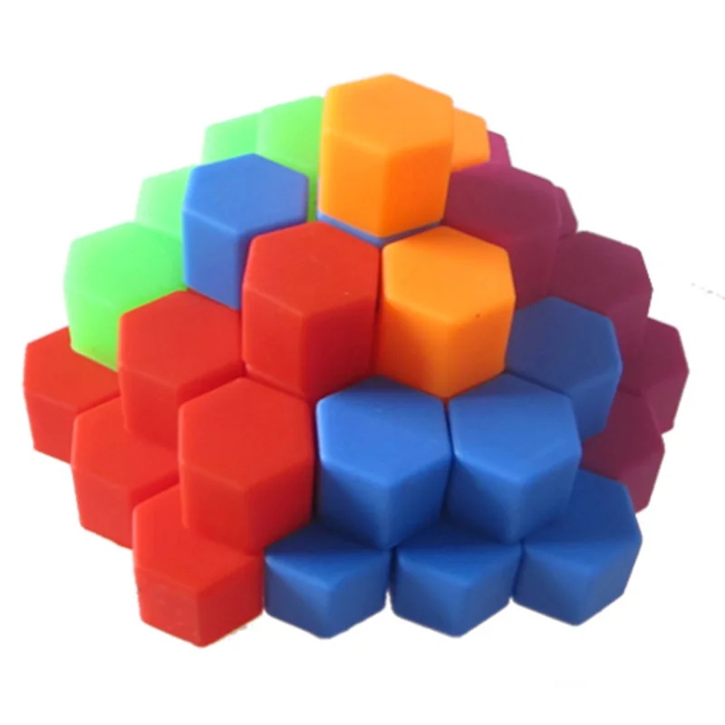 20x универсальные 19 мм Силиконовые шестигранные колесные гайка с болтом КРЫШКА