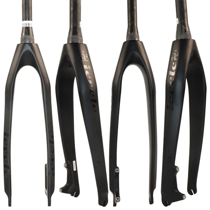 Углеродная вилка 3K матовая передняя для велосипеда супер легкая Велосипедная