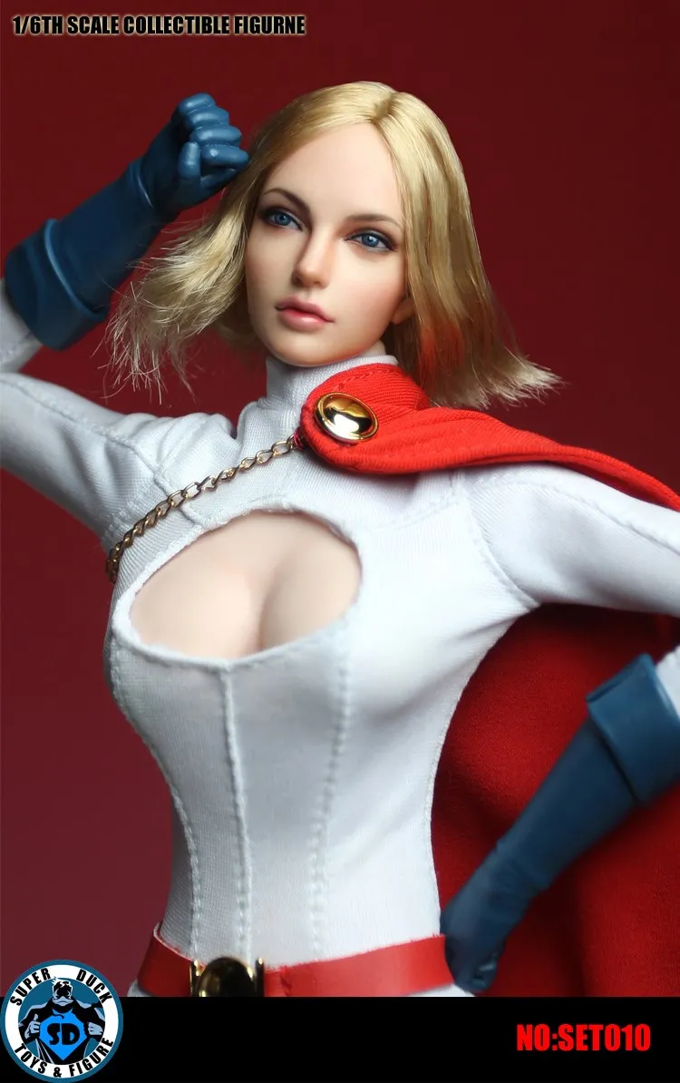 Estartek Супер утка set010 1/6 сексуальный Супермен девушка набор для Phicen Jiaoudoll VeryCool Hottoys Фигурка DIY