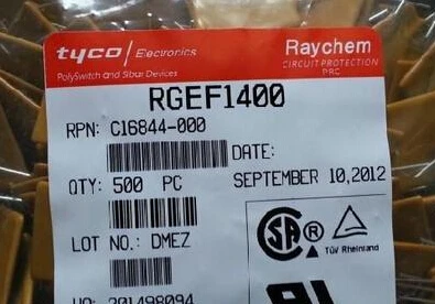 500 шт x RGEF1400 GF1400 14A 16V PTC перестраиваемый предохранитель | Строительство и ремонт