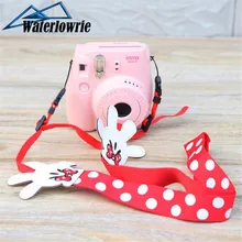 Для instax mini 9 ремень для камеры Minnie плечевой шейный ручной ремешок