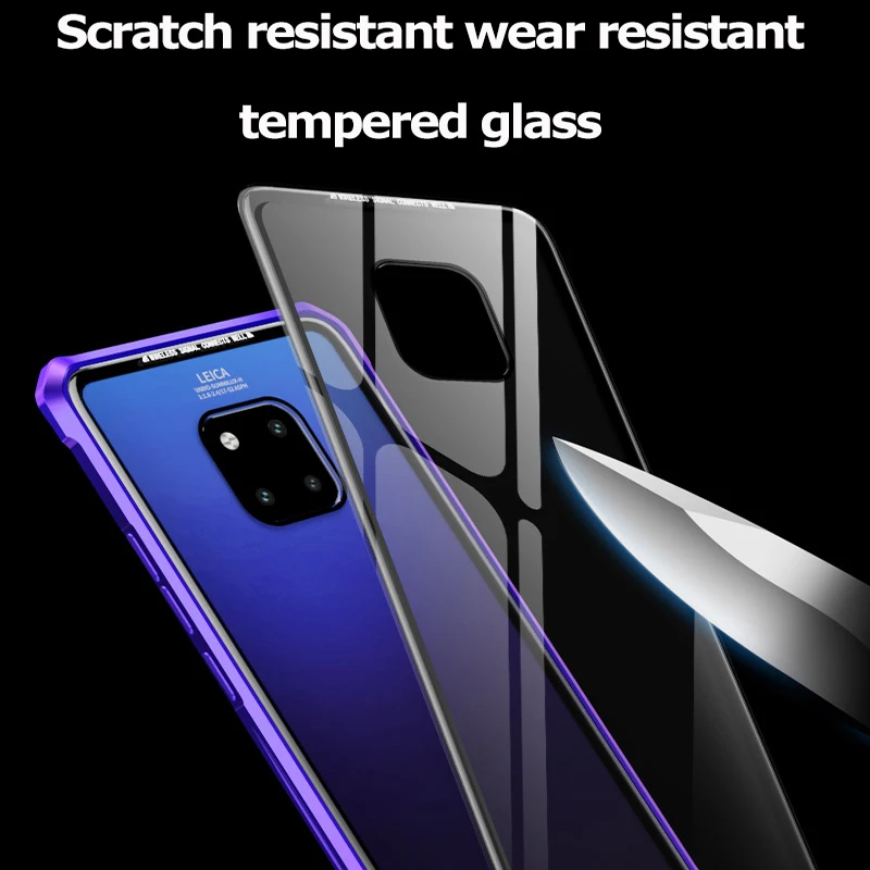 Для huawei mate 20 Pro противоударный чехол P30 Prro Роскошный Алюминиевый Чехол из