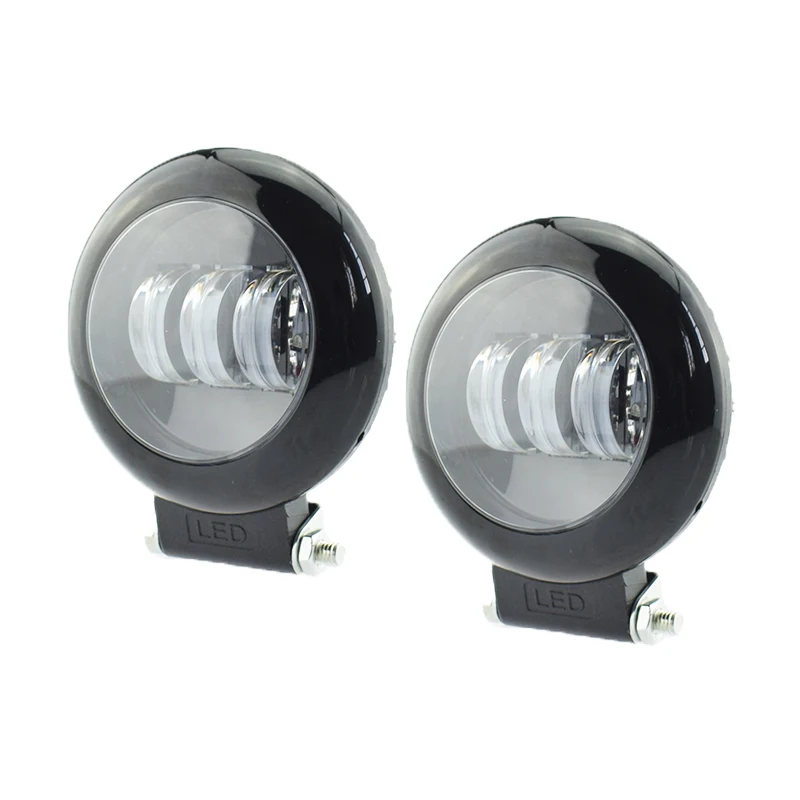 

2 Pcs motorcycle led headlights auxiliary lights motorbike 12V 50W 6500K super bright fog lamp 4000lm/pair motorcycles headlamp