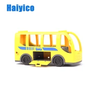 big bus model car large particles building blocks accessories compatible bricks transportation inserting education children toys