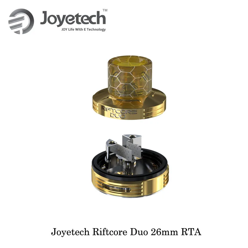 Электронная сигарета Оригинал Joyetech Riftcore Duo 26 мм RTA бак распылитель 3 5 мл емкость RFC