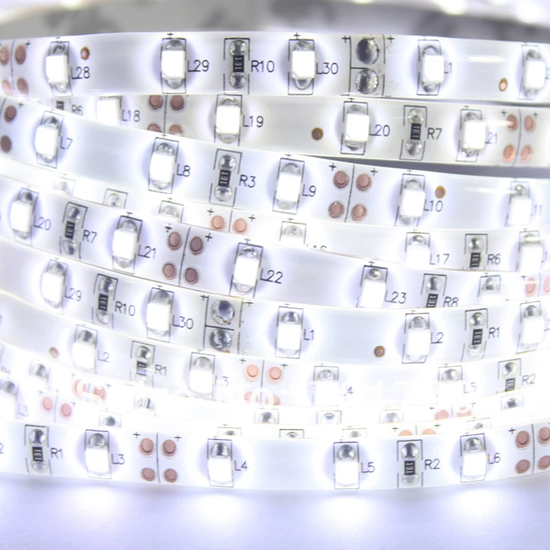 Гибкий Светильник 5 м 300 светодиодный IP65 3528 SMD 12 в 60 Дов/м белый/теплый