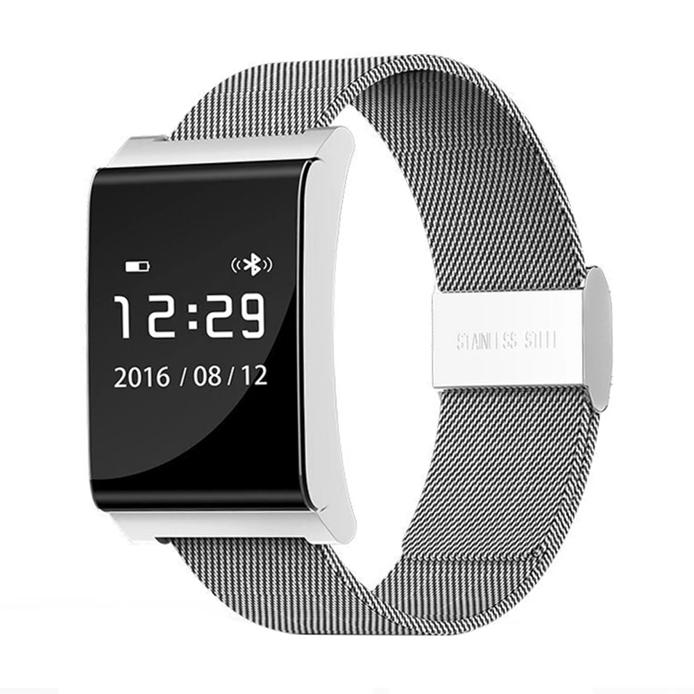 Smarcent X9Plus сердечного ритма крови Давление монитор Bluetooth 4. IP67 Smart Браслет Смарт
