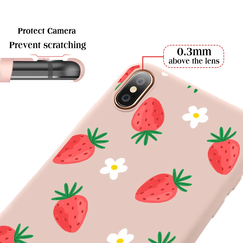 Ciciber для iPhone 7 8 6 6s Plus чехлы телефонов жидкий мягкий силиконовый из ТПУ чехол IPhone X XR