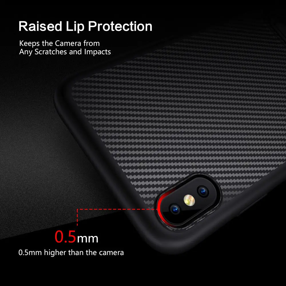 Роскошный чехол с защитой от ударов для Apple iPhone X 8 7 6s 6 Plus, покрытие из мягкого силикона TPU.