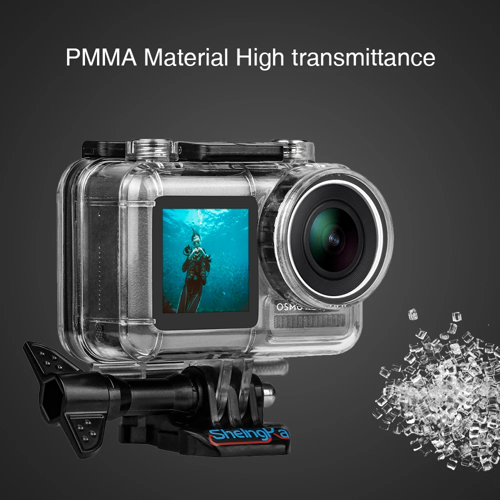 DJI OSMO ACTION 40M водонепроницаемый корпус чехол для плавания защита дайвинга Osmo Action