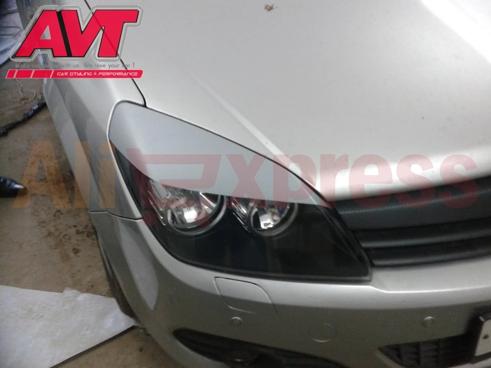Cilia брови для Opel Astra H 2004 ~ 2014 ABS пластмассовый прижимной светильник s дизайн