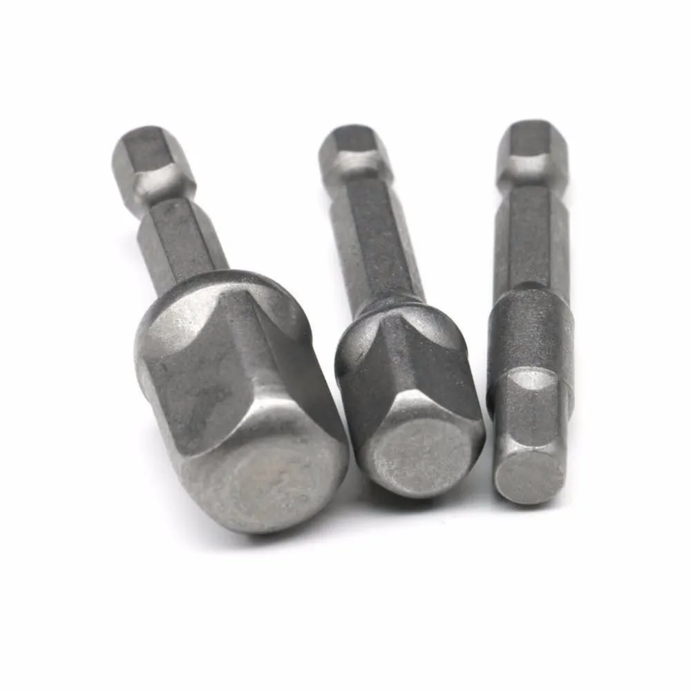 Переходник из хромованадиевой стали с шестигранным хвостовиком на 1/4 &quot3/8&quot 3/8