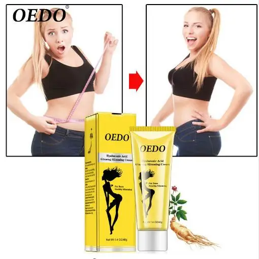 Hyaluronic Acid Ginseng Slimming Cream Reduce Cellulite Lose Weight Burning Fat Slimming Cream Health Care Burning Creams