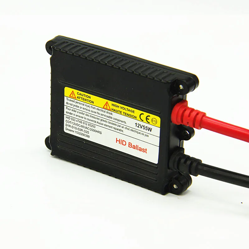 AFAECAR 100 шт. тонкий DC12V 55 Вт HID балласт для ксеноновых фар H7 H11 9005 9006 H4 hid лампа