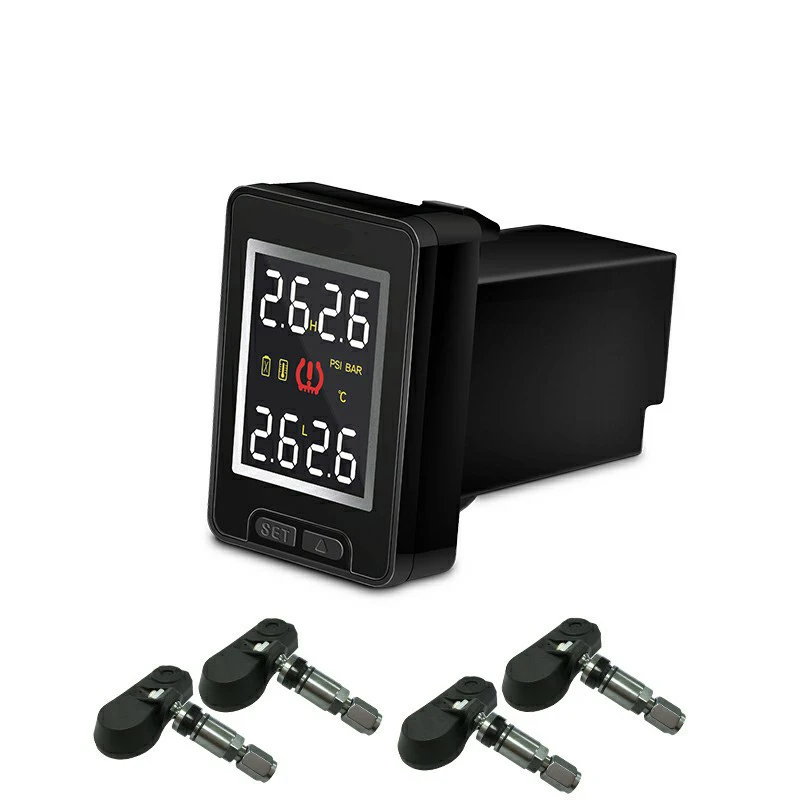 Автомобильная Беспроводная система контроля давления в шинах TPMS для Toyota Honda Nissan