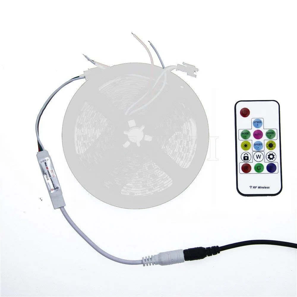 Мини радиочастотный контроллер DC5V/12V SP103E с 14 клавишным беспроводным пультом